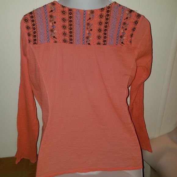 Ariat cotton gauze blouse - Picture 3 of 6